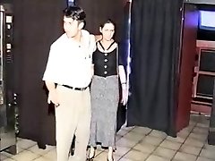 Pregnant BDSM girl romped in sexshop 