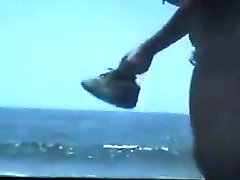 Nude duo at the beach Nude duo at the beach