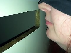 Wife Sucks Pipe Gets Tits bj'ed And Cum Facial at Gloryhole