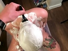 POV shaving slink peak video