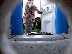 Dixi Bio Toilet Simple Dry, Older Spy Blend, Hidden Camera