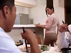 Asian Wife Fucked By Husband's Mate When He's Sleeping
