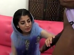 Paki-Indian muslim Girl fucked with 10 inches black cock