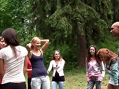 Albina & Hailey Ariana & Felony & Lindsey & Francheska & Angela in hook-up movie showing lusty chicks shagging in nature