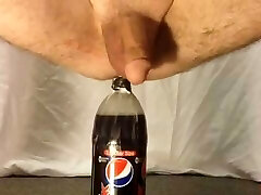 1.5 liter bottle masculine anal insertion