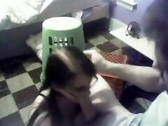 Deepthroat training with big dick
