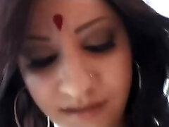 Indian Desi with Big Tits Sucks and Fucks Huge Cock