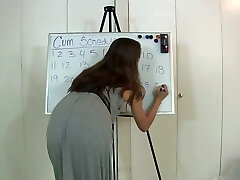 Kinky all natural tattooed MILFie webcam nympho made a cum schedule