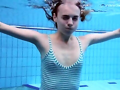 Anna Netrebko skinny lil' teen underwater