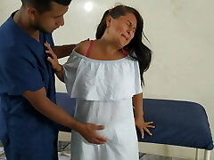 I visit the gynecologist and he does a coochie test