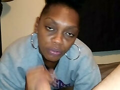 I love swallowing scrotum