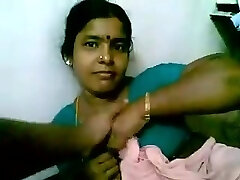 Horny man has fun with his appetizing indian slut on sofa