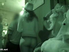 Highly Crowded Party! Caught By Security