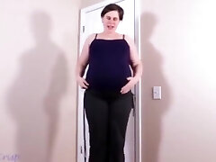 Fucking Mom’s Ugly Pregnant Pal And Her Large Baby Bump