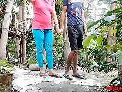 Village Girlfriend Sex With Her Boyfriend in Red T-shart in Outdoor ( Official Vid By Villagesex91)