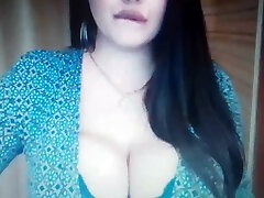 beautiful webcam damsel with big natural tits 2