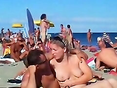 voyeur swinger beach fuck-fest
