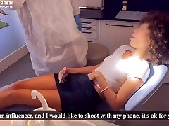 DENTIST ADVENTURE: perverse medical examination for a young female