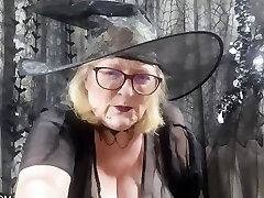 Wicked Mature Witch with huge funbags and a pecker hungry pussy