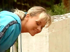 Old fart fucks blonie's anus