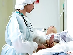 Aleksa Casual Erection Treatment From A Nurse