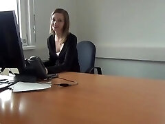 Office sex with austrian gal