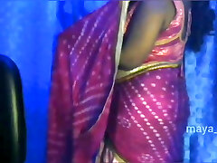 Sexy Bhabhi Gets Aroused by Standing for Self Cam Hookup