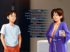 Summertime Saga Cap 11 - Ravaging My Stepmother In My Bed
