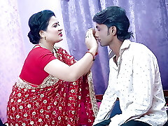 德西当地BHABHI不同类型的肛交与她的DEBAR，她的丈夫不在家