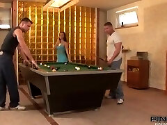 I just had an amazing 3some in the pool hall!