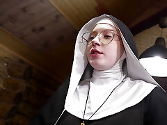 Vicious monastery Part 5.A holy father has to take care of all his nuns