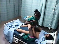 Horny nurse ravages patient