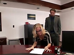 Nicole pokes in office