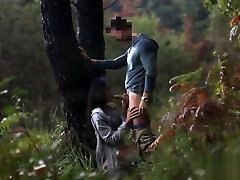 Hidden Cam SEX in the Forest and RAIN. Filthyloove