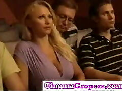 Nikita Valentin fondled by many in the Cinema !! Nikita Valentin fondled by many in the Cinema !!