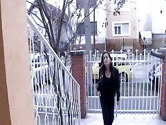 Sexy pregnant tramp in heat