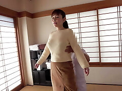 Wife who was overcame by a very thick prick after being sent to a masseuse. Wife who was overcame by a very thick prick after being sent to a masseuse.