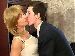 Wonderful mature woman is ready to fuck for the office job