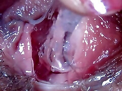 extremely wet pussy fingering closeup hd with big bud