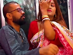 A beautiful Desi wife gives out a nice romantic sex to her hubby without any lube
