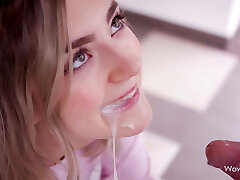 WOWGIRLS, Eva Elfie Finds a Super-sexy way to Pay for her Bill