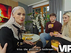 Cuckold boyfriend stays aside and watches his girlfriend nail in ffm Cuckold boyfriend stays aside and watches his girlfriend nail in ffm