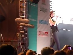 Lena Meyer-Landrut Man-lava In Nose Cameltoe Cunny Ass On Stage