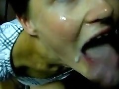 horny village mega-slut wanted me and my friend jizz on her face