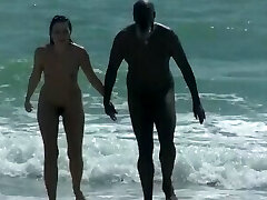 Caribbean Island Nude Beach Sex (Part3) - Milking, Fucking, Sucking More Black Cock In Public!