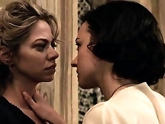 Analeigh Tipton and Marta Gastini in lesbian sex sequences