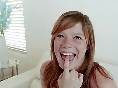 Pink Cigar sucking dirty teen slut gets fucked