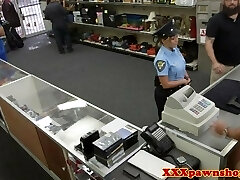 Latina policewoman covered for cash