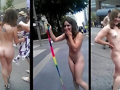Toronto Pride Gal - Public Nudity - Supercut