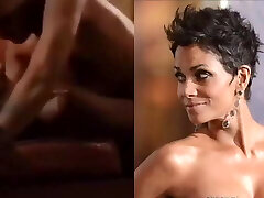Halle Berry checks herself out humping